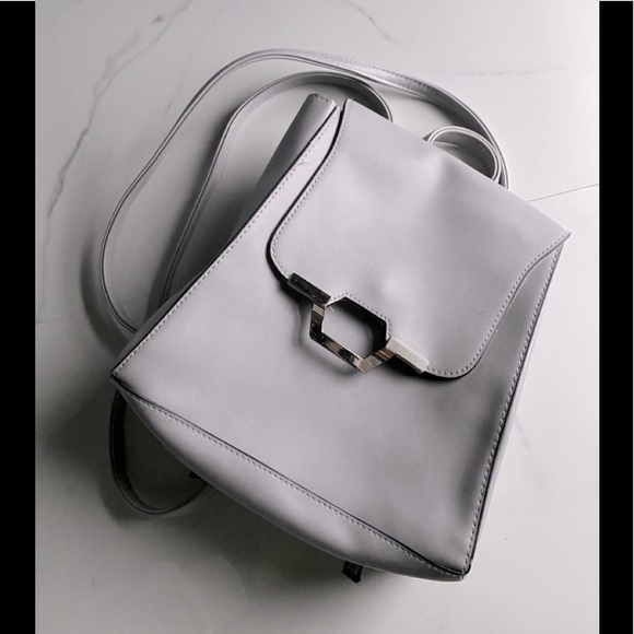 mossimo leather backpack